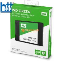 Ổ cứng SSD WD Green™ 2.5" SATA 250GB WDS250G5G0A – Tăng tốc máy tính, hoạt động ổn định
