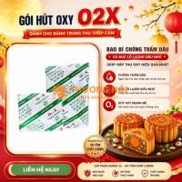 Gói Hút Oxy Cho Bánh Trung Thu Giúp Tối Ưu Quy Trình Đóng Gói