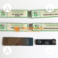 In bảng tên nhân viên