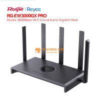 Thiết bị thu phát vô tuyến REYEE RG-EW3000GX – Bộ định tuyến Wi-Fi 6 tốc độ cao, kết nối mạnh mẽ