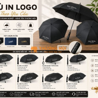 Ô Dù In Logo Theo Yêu Cầu – Quà Tặng Doanh Nghiệp Chuyên Nghiệp, Nâng Tầm Thương Hiệu