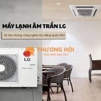 Thiết kế tinh tế của Máy lạnh âm trần LG rất thích hợp cho cửa hàng