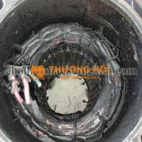 Quấn lại động cơ máy bơm chìm bị cháy tại Hà Nội