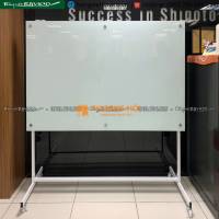 Bảng kính di động kép keo sữa 1m x 1.8m - Tiện Lợi - Sang trọng