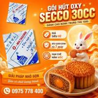 Gói Hút Oxy Secco – Gói Chống Mốc Cho Bánh Trung Thu Chất Lượng Cao