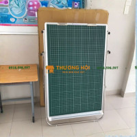 Bảng plipchart chân inox 80x120 cm