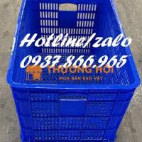 Sọt nhựa nguyên sinh cao 36, sọt cao 36, sọt nhựa dùng trong kho lạnh
