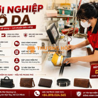 XƯỞNG GIA CÔNG QUÀ TẶNG ĐỒ DA CHO ĐƠN VỊ SỰ KIỆN CẦN MẪU RIÊNG