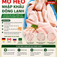 Giá Mỡ Heo Hôm Nay – Tham Khảo Giá Mỡ Đông Lạnh Nhập Khẩu
