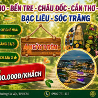LỄ QUỐC KHÁNH 2/9 – TOUR MIỀN TÂY | 4 NGÀY 3 ĐÊM 🌴✨