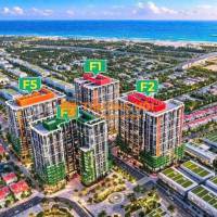 Độc quyền căn 1PN+ tầng 12, căn 17 tòa F5 Sun FourS, view pháo hoa, chỉ 2.4 tỷ giá gốc CĐT