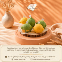 Nến Thơm Decor Hình Quả Chanh – Món Quà Nhỏ Xinh, Độc Đáo