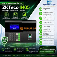 Máy chấm công vân tay ZKTeco IN05