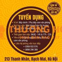 [CÓ KINH NGHIỆM] ĐẦU BẾP CƠM VĂN PHÒNG HÀ NỘI