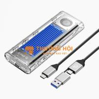 Hộp ổ cứng SSD ORICO M.2 NVMe USB4 Type-C TCM2-U4-BK-BP