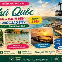 PHÚ QUỐC – SAFARI – RẠCH VẸM | 3 NGÀY 2 ĐÊM