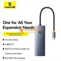 HUB BASEUS ULTRAJOY SERIES 7-PORT – MỞ RỘNG KẾT NỐI, GỌN GÀNG VÀ TIỆN DỤNG