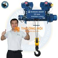 Pa lăng Sungdo dầm đơn 15 tấn