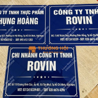 BẢNG SỐ NHÀ, BẢNG QUY ĐỊNH MICA - INOX THEO YÊU CẦU | LIÊN HỆ 0775 007 909