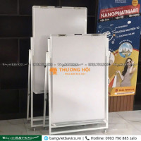BẢNG VIẾT BÚT LÔNG CHÂN GẮP GỌN VÀ TĂNG CHỈNH ĐỘ CAO (80x120CM) – BAVICO