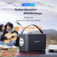 Trạm Pin Sạc Di Động Đa Năng ORICO PA120-1A4U-GY - Nguồn Điện Di Động Khủng 43500mAh