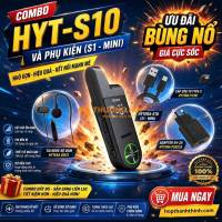COMBO BỘ ĐÀM HYT-S10 (S1 MINI) – NHỎ GỌN, LIÊN LẠC NHANH, TIỆN DỤNG!