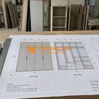 Thi Công Tủ Quần Áo Theo Bản Vẽ, Sản Xuất Và Lắp Đặt