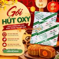 Đóng gói bánh trung thu không mốc - dùng gói hút Oxy O2X