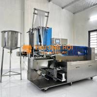 Thanh lý gấp dàn máy SX khăn lạnh-ướt tự động tốc độ nhanh