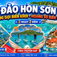 ĐẢO HÒN SƠN - TIỆC HẢI SẢN - LẶN SAN HÔ 2N2Đ