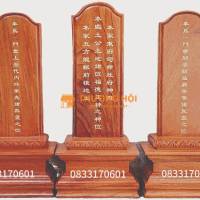 Làm bài vị chữ Hán bằng gỗ, làm bài vị chữ Nho tại Tp.HCM