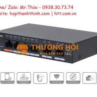 Switch PoE 6 Port DAHUA DH-CS4006-4ET2ET-60 – Giải Pháp Cấp Nguồn Camera IP Siêu Ổn Định, Giá Rẻ