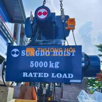 Pa Lăng Sungdo Dầm Đơn 5 Tấn - 2 Cấp Tốc Độ
