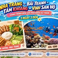 Nha Trang - Bãi Tranh - Tắm Khoang - Vịnh San Hô - 3N3Đ
