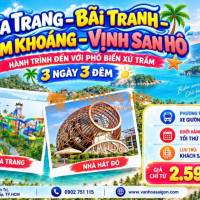🌊✨ Nghỉ Dưỡng Nha Trang – Bãi Tranh – Tắm Khoáng – Vịnh San Hô ✨🌊