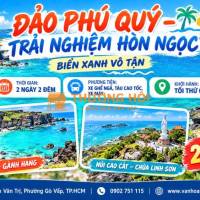 🌊✨ Đảo Phú Quý – Trải Nghiệm Hòn Ngọc Biển Xanh ✨🌊