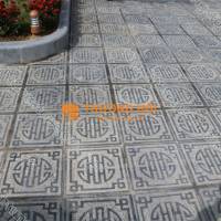 Đá xanh đen băm hình chữ thọ – Trang trọng, tinh tế cho công trình tâm linh