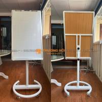 Bảng Flipchart F2 Chân Chữ C Viết Bút Lông BAVICO – Mẫu Mới Cao Cấp, Chắc Chắn, Tiện Lợi