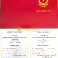 Khai giảng Lớp Nấu Ăn có Cấp Chứng Chỉ - Tháng 10