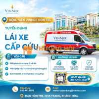 Lái Xe Cấp Cứu - Vinmec Hòn Tre (Nha Trang)