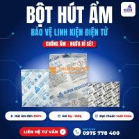 Bột Hút Ẩm Giúp Hạn Chế Oxy Hóa Linh Kiện Điện Tử