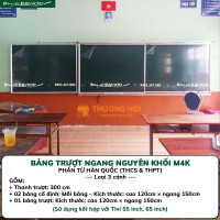 BẢNG TRƯỢT NGANG 3 CÁNH– KT: 120X450 CM (M4K) FREESHIP TP.HCM