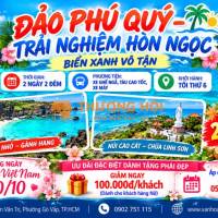 🌊✨ Đảo Phú Quý – Trải Nghiệm Hòn Ngọc Biển Xanh ✨🌊