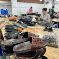 XƯỞNG SỈ DÉP DA BÒ – CÓ VAT, SẴN HÀNG