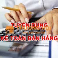 Tuyển Vị Trí Kế Toán Bán Hàng.