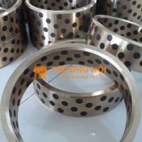 Tấm Bạc trượt  tự bôi trơn, bạc đồng lỗ Graphite, bạc Graphite, bạc đồng tiết dầu