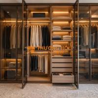 Thi Công Tủ Quần Áo Cánh Kính Sang Trọng – Gia Công Và Lắp Đặt Theo Yêu Cầu