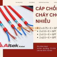 CÁP CHỐNG CHÁY CHỐNG NHIỄU ALTEK KABEL