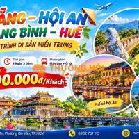 🏝️✨ Đà Nẵng – Hội An – Quảng Bình – Huế ✨🏝️