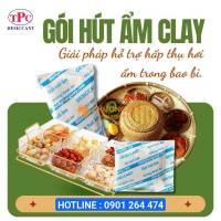 Gói Hút Ẩm Clay Giữ Giòn, Chống Yểu Cho Hàng Ăn Vặt Tết